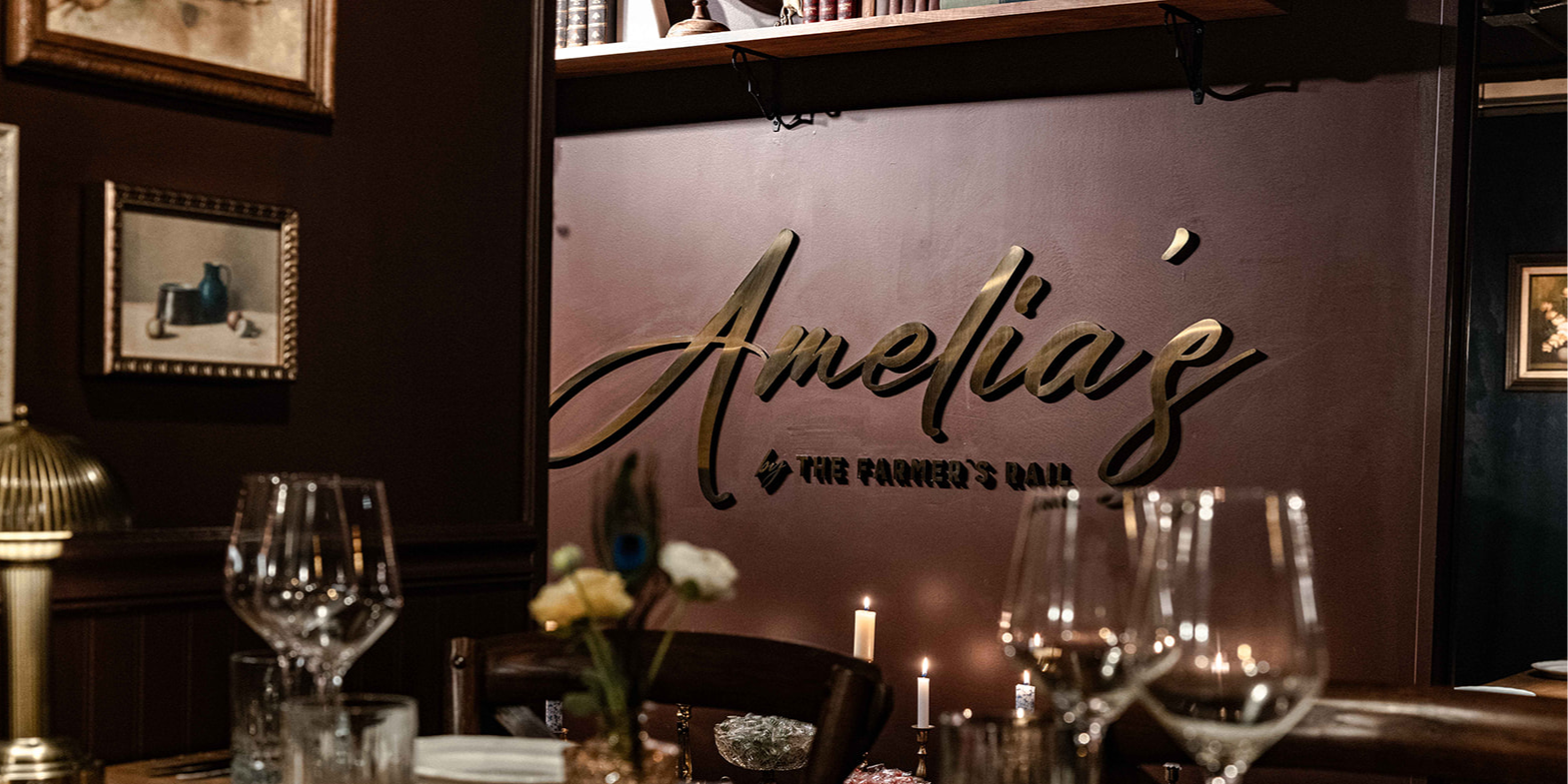 Amelia's by The Farmer's Rail restaurant in Ohio - healthy menu with nutrition facts and calories