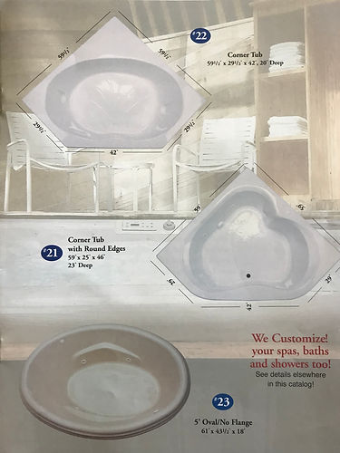 Custom Made Bath Tubs