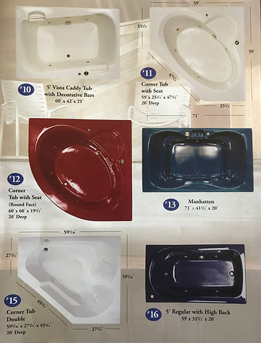 Custom Made Bath Tubs