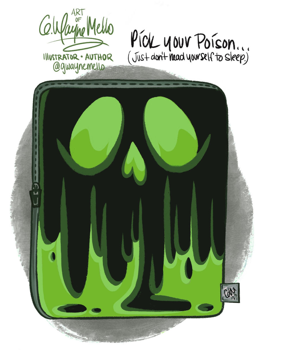 poison apple sketch