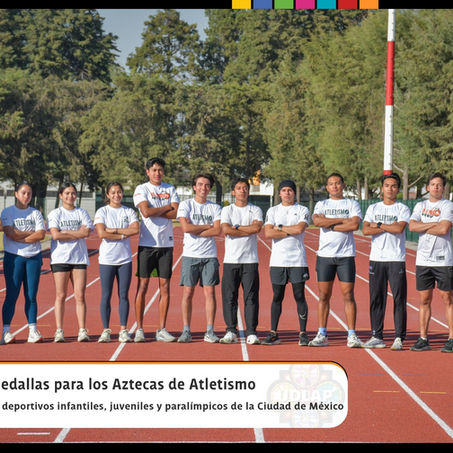 LOS AZTECAS UDLAP SE LLEVAN LOS REFLECTORES EN EVENTO DE ATLETISMO DE LA CDMX