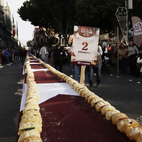 DIF PUEBLA CAPITAL BUSCARÁ SUPERAR RÉCORD GUINNESS CON ROSCA DE REYES MONUMENTAL