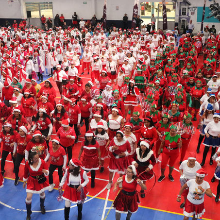 EL INSTITUTO MUNICIPAL DEL DEPORTE DE PUEBLA REALIZÓ EL FESTIVAL DE ACTIVACIÓN FÍSICA NAVIDEÑO