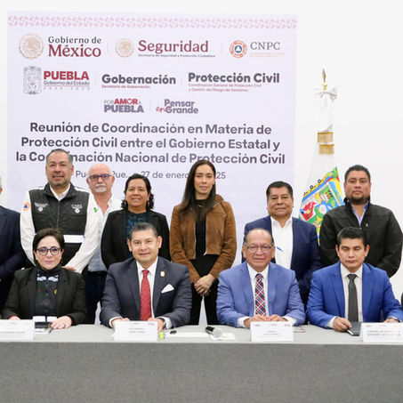 POR LA SEGURIDAD Y PROTECCIÓN DE LAS FAMILIAS, PUEBLA ALINEADA A LA ESTRATEGIA DE LA PRESIDENTA CLAUDIA SHEINBAUM