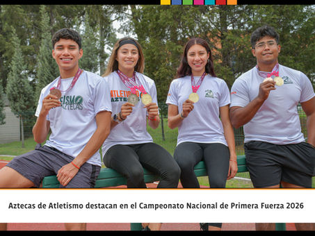 LOS AZTECAS UDLAP COSECHAN SIETE MEDALLAS ANTE LA ÉLITE DEL ATLETISMO NACIONAL