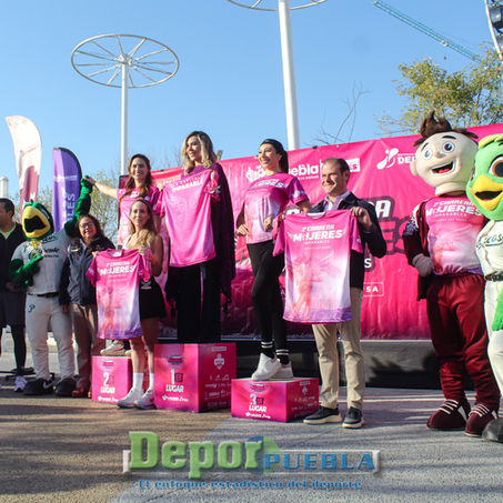 IMD PRESENTA LA PLAYERA Y MEDALLA OFICIAL DE LA SEGUNDA CARRERA MUJERES IMPARABLES