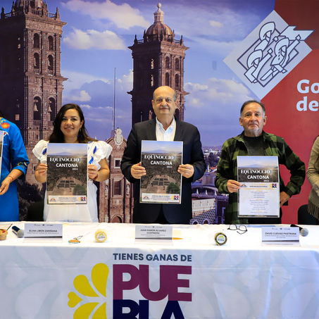 ANUNCIAN GOBIERNO ESTATAL Y TEPEYAHUALCO “FESTIVAL EQUINOCCIO CANTONA 2024”.