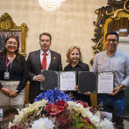 EL OOSL FIRMA CONVENIO CON LA ESCUELA LIBRE DE DERECHO DE PUEBLA