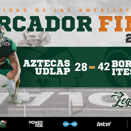 CAEN AZTECAS DE LA UDLAP ANTE BORREGOS CEM.