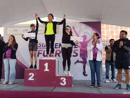 SE LLEVO A CABO LA CARRERA SIEMPRE FUERTES EN EL MUNICIPIO DE ATLIXCO