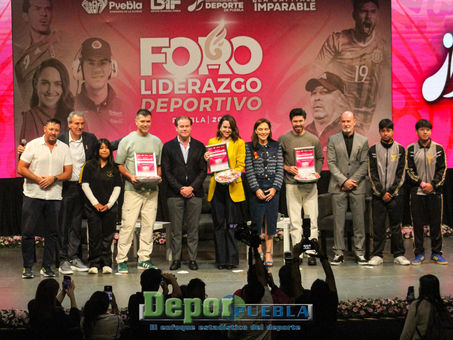 GOBIERNO MUNICIPAL PRESENTÓ EL FORO “LIDERAZGO DEPORTIVO” PUEBLA 2025 MOTIVANDO A NUEVAS GENERACIONES.