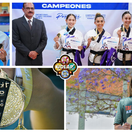 AZTECA UDLAP GANA ORO Y BRONCE EN EL CAMPEONATO NACIONAL DE POOMSAE