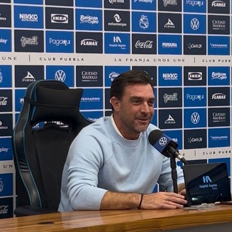 PABLO GUEDE RENUNCIA A SER TÉCNICO DEL PUEBLA TRAS LOS MALOS RESULTADOS