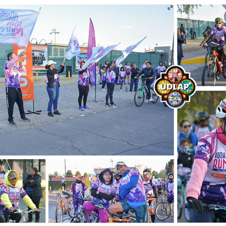 A FAVOR DEL DEPORTE, LA UDLAP SE SUMA AL AYUNTAMIENTO DE SAN ANDRÉS CHOLULA EN LA RODADA CON RUMBO