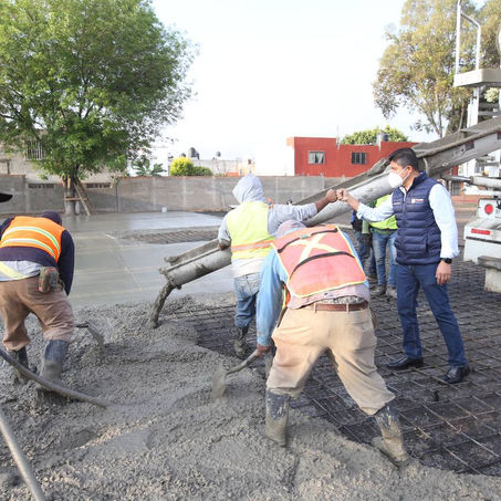 EDUARDO RIVERA PÉREZ INSPECCIONA CONSTRUCCIÓN DEL PARQUE TABACHINES.