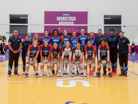 GUERRERAS DE PUEBLA COMENZÓ SU AVENTURA EN LA LIGA DE VOLEIBOL PROFESIONAL.