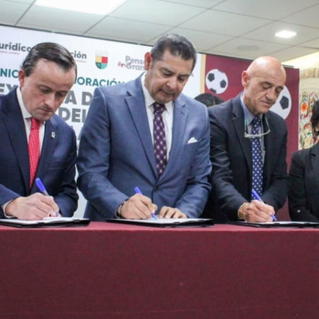 UDEP Y FMF FORMALIZAN ALIANZA PARA IMPULSAR EL DEPORTE EN PUEBLA