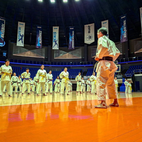 BUAP FORTALECE LA FORMACIÓN MARCIAL CON SEMINARIO INTERNACIONAL DE SHOTOKAN KARATE-DO