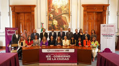 FORTALECE PEPE CHEDRAUI COORDINACIÓN INSTITUCIONAL CON FIRMA DE CONVENIO CON IEE