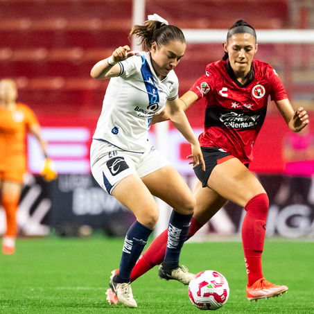 PUEBLA FEMENIL SIGUE SIN CONOCER EL TRIUNFO EN EL TORNEO TRAS CAER EN LA FRONTERA