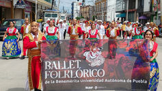 DESTACA BALLET FOLKLÓRICO BUAP EN MUESTRA DE DANZA ORGULLO HALCÓN