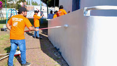 GOBIERNO DE PEPE CHEDRAUI Y HOME DEPOT UNEN ESFUERZOS PARA REHABILITAR ESPACIOS DEPORTIVOS