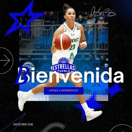 ESTRELLAS DE PUEBLA HACE HISTORIA: ÁNGELA RODRÍGUEZ ES LA PRIMERA CONTRATACIÓN DE LA FRANQUICIA PARA LA TEMPORADA 2026