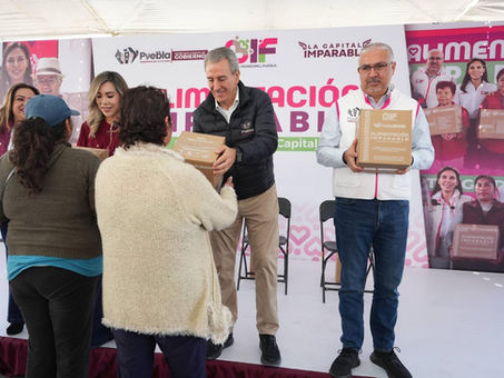 ENTREGA PEPE CHEDRAUI MÁS DE 9 MIL DESPENSAS EN LA LAGUNA DE CHAPULCO