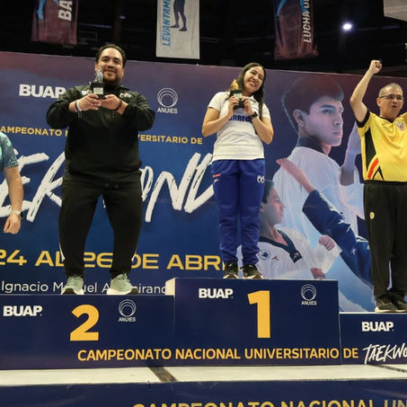 ITESM DOMINA EL POMSAE EN EL NACIONAL UNIVERSITARIO DE TAEKWONDO ANUIES 2026 EN LA BUAP