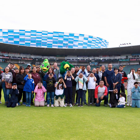 FOMENTA GOBIERNO DE LA CIUDAD EL DEPORTE A TRAVÉS DE VISITAS GUIADAS EN EL ESTADIO HERMANOS SERDÁN