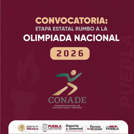 SEDEJU REALIZA LA CONVOCATORIA PARA PARTICIPAR EN LA OLIMPIADA NACIONAL 2026.