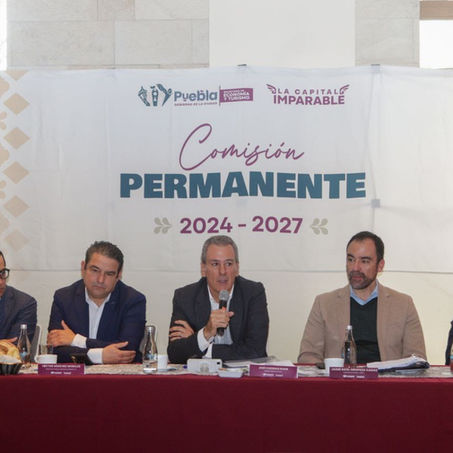 CONSOLIDA PEPE CHEDRAUI COMISIÓN PERMANENTE PARA FORTALECER AGENDA DE GOBERNANZA EN PUEBLA CAPITAL