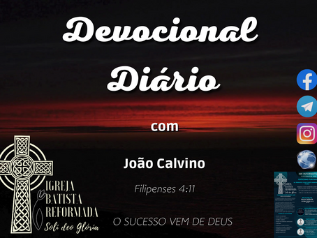 O SUCESSO PROVÉM DE DEUS