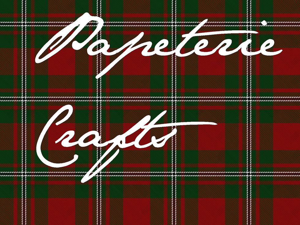 Thumbnail: Double Sided Tartan Paper