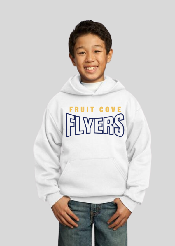 Thumbnail: SQueeZE Flyers (outline) pocket hoodie
