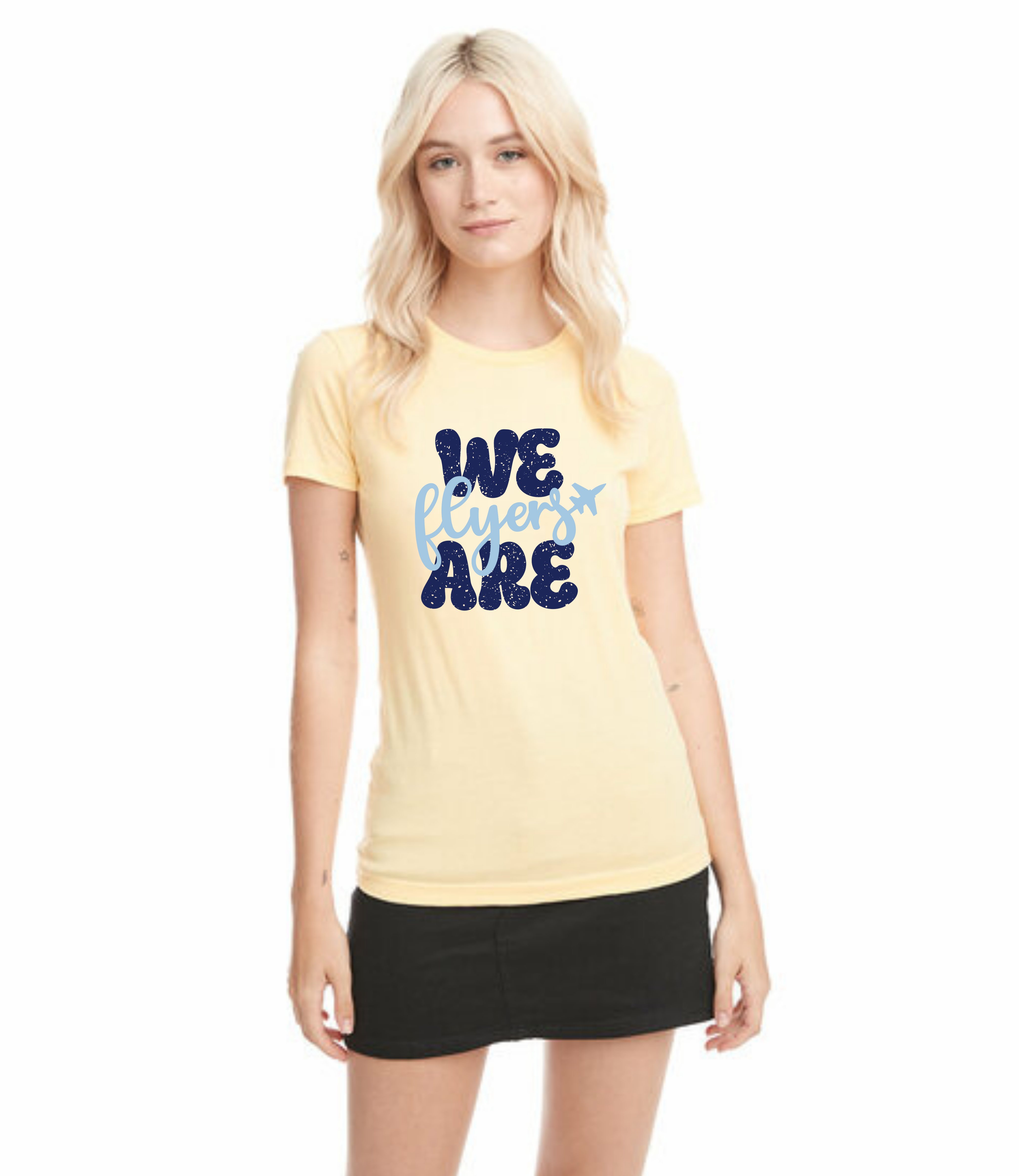 We are flyers (bubble) soft tee
