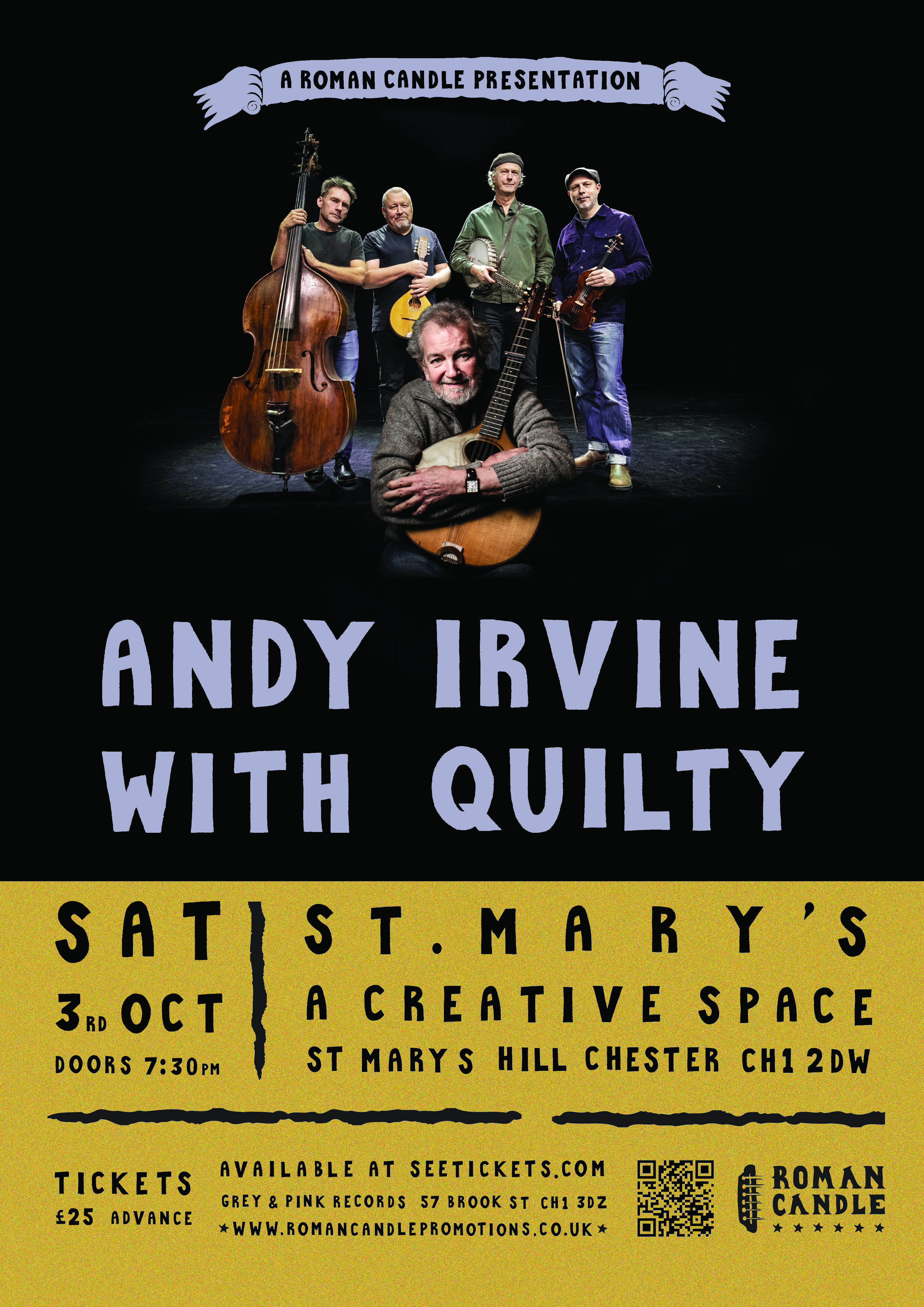 Andy Irvine with Quilty