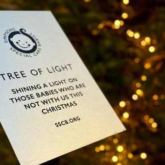 SSCB Tree of Light sign