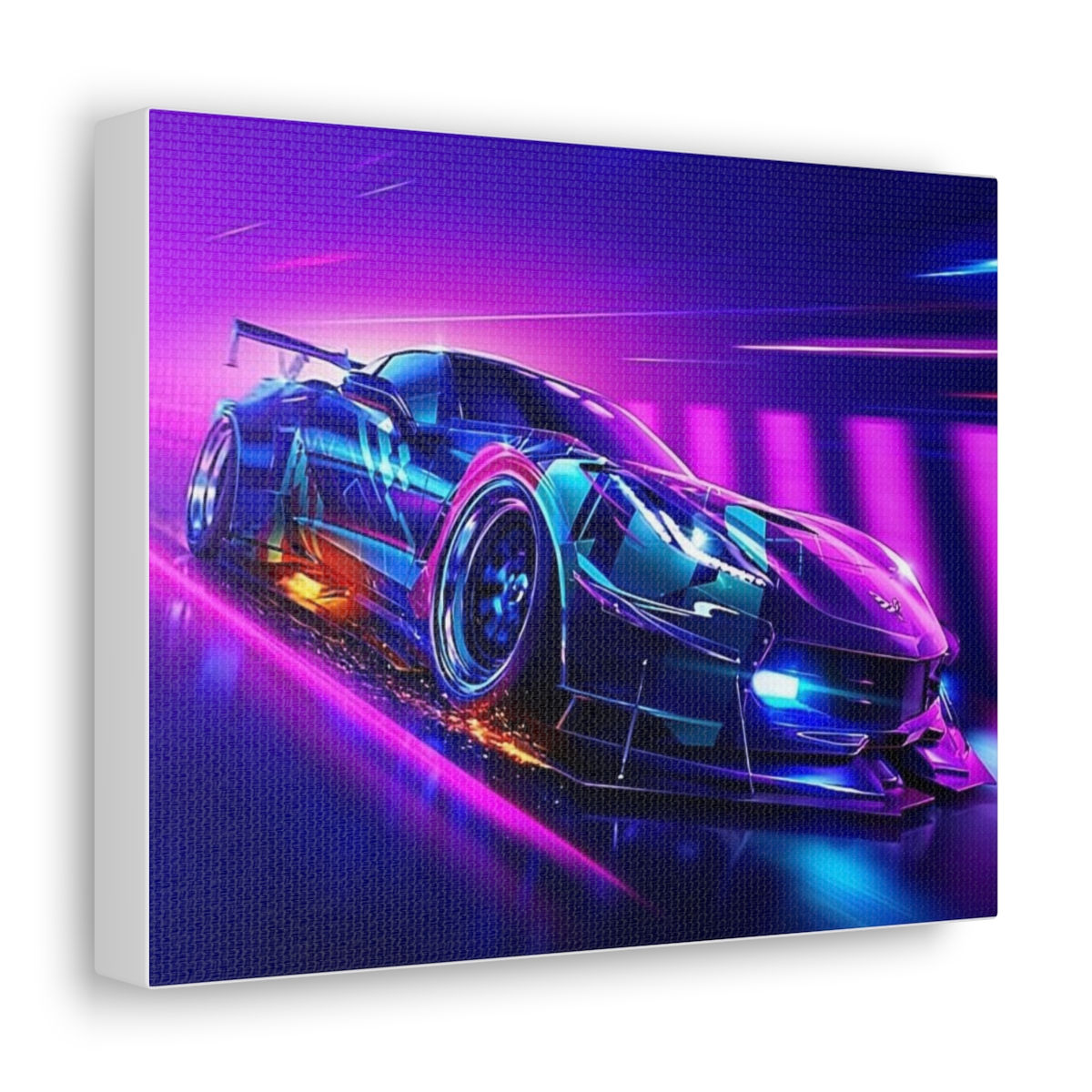 Racing Art Print, High-Quality 10x8, High Res, Auto Racing Art Poster