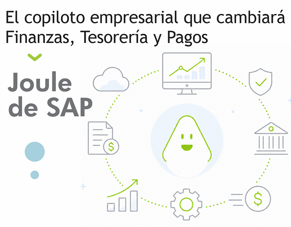 Joule de SAP: el copiloto empresarial que cambiará Finanzas, Tesorería y Pagos