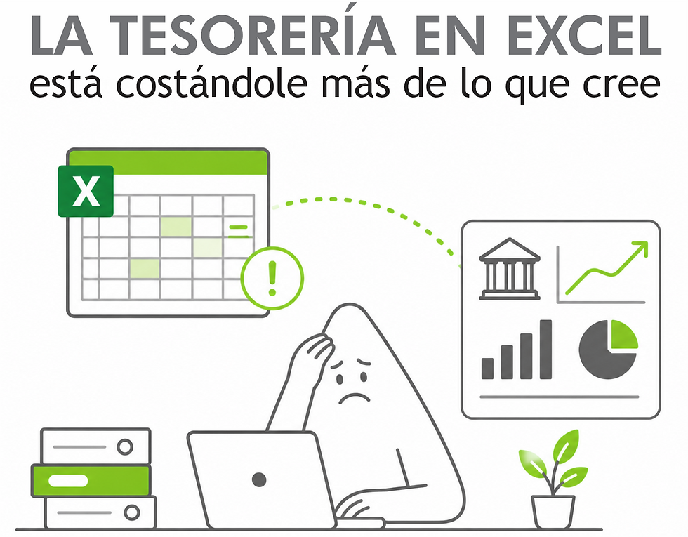 La tesorería en Excel está costándole más de lo que cree