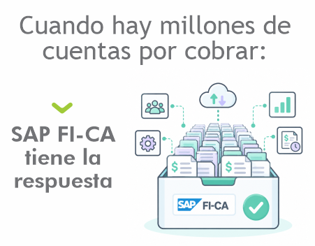 Cuando hay millones de cuentas por cobrar: SAP FI-CA tiene la respuesta
