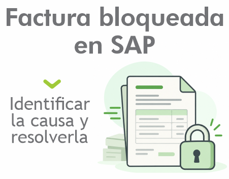 Factura bloqueada en SAP: cómo identificar la causa y resolverla