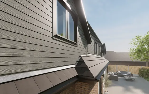 Hip-to-gable conversion and luxury loft conversion in Saddleworth designed by CavernAi Architecture.