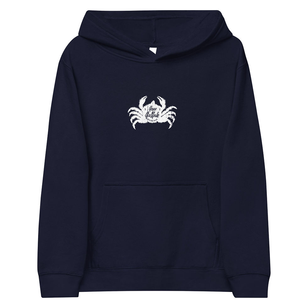 Thumbnail: Deviled Crab - Embroidered Youth Fleece Hoodie
