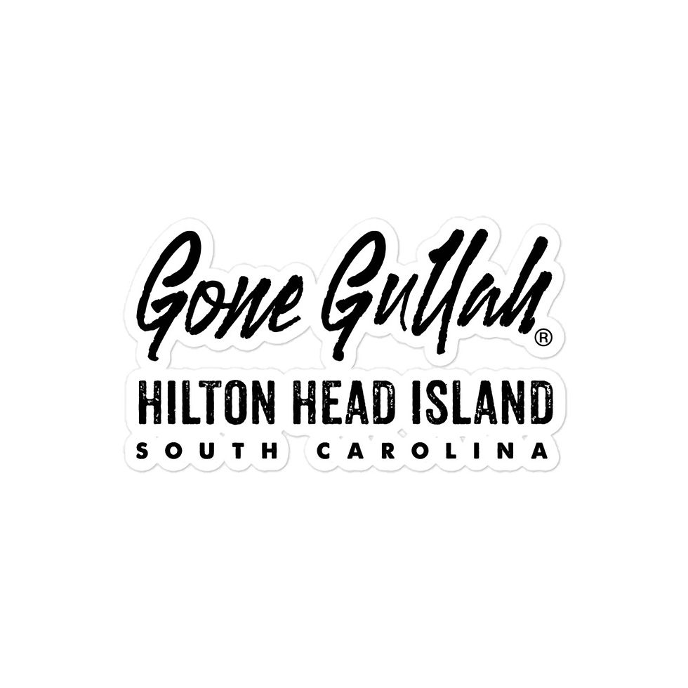Thumbnail: Gone Gullah HHI Sticker