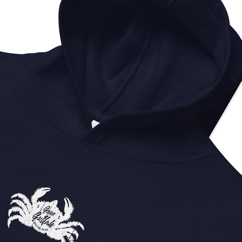 Thumbnail: Deviled Crab - Embroidered Youth Fleece Hoodie