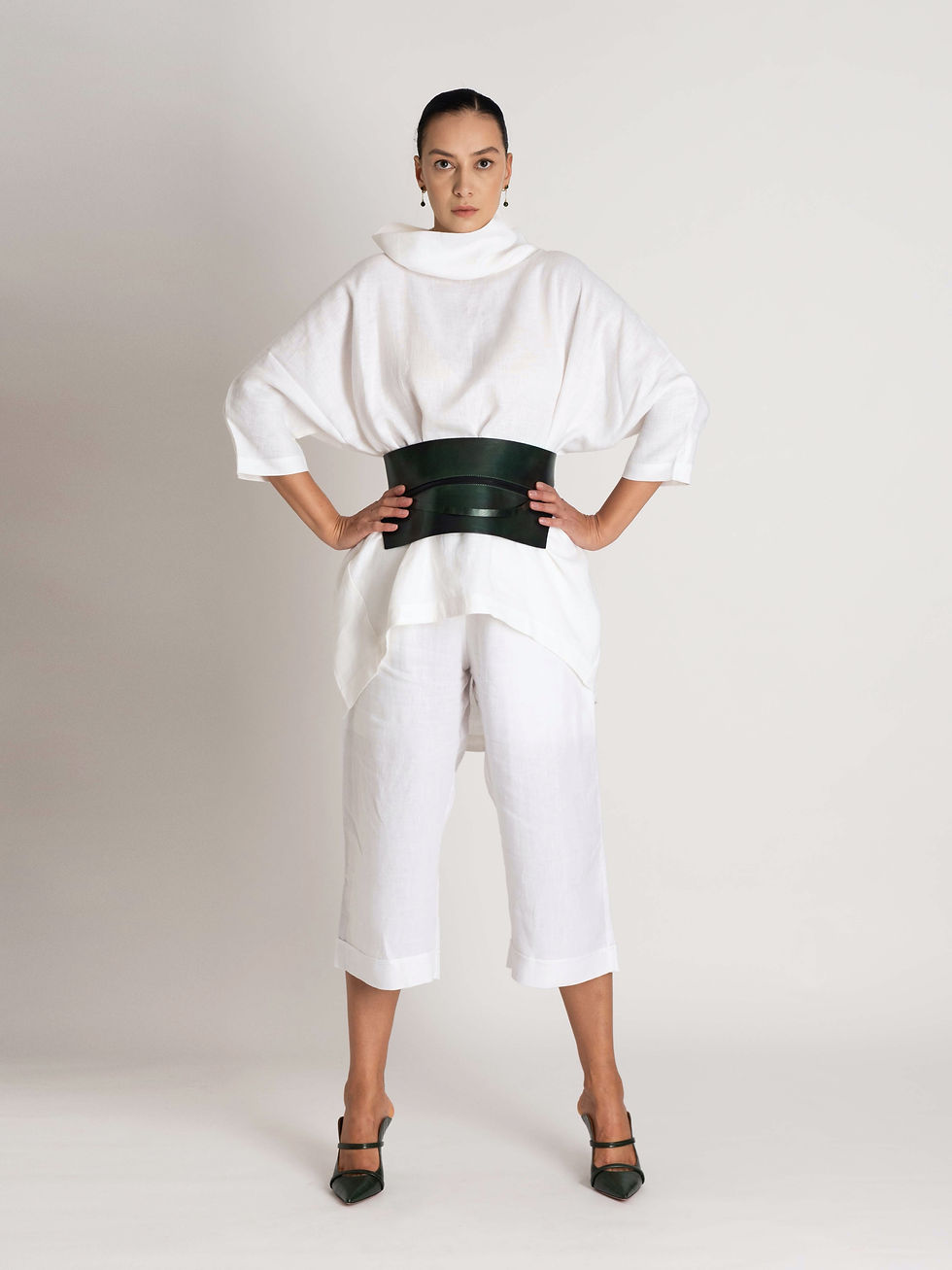 High Magnolia Top in White