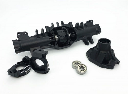 Thumbnail: Treal Aluminum 7075 CNC Billet Front Axle Housing for Losi LMT 