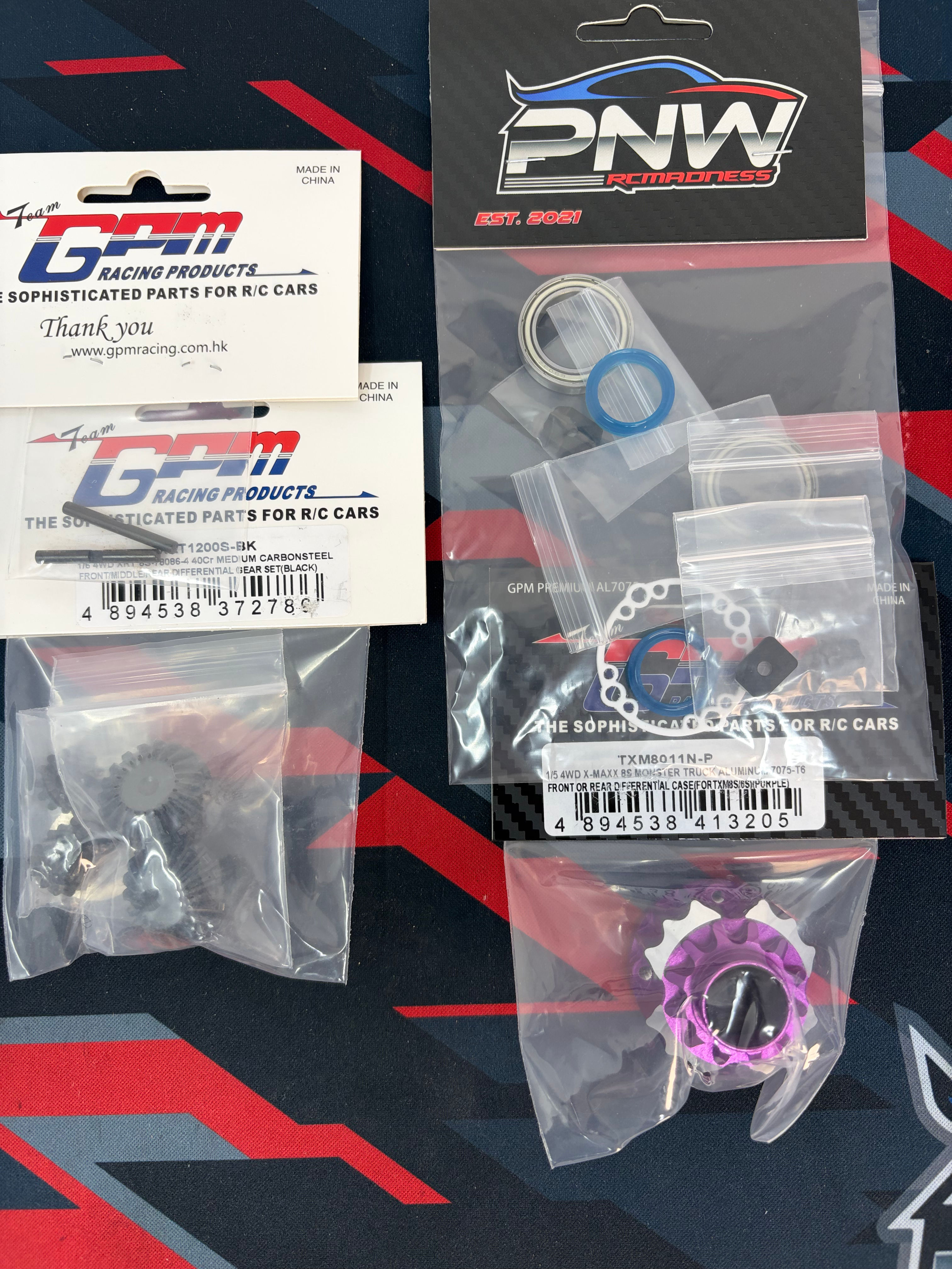 PNW DIY DIFF Kit Xmaxx Xrt